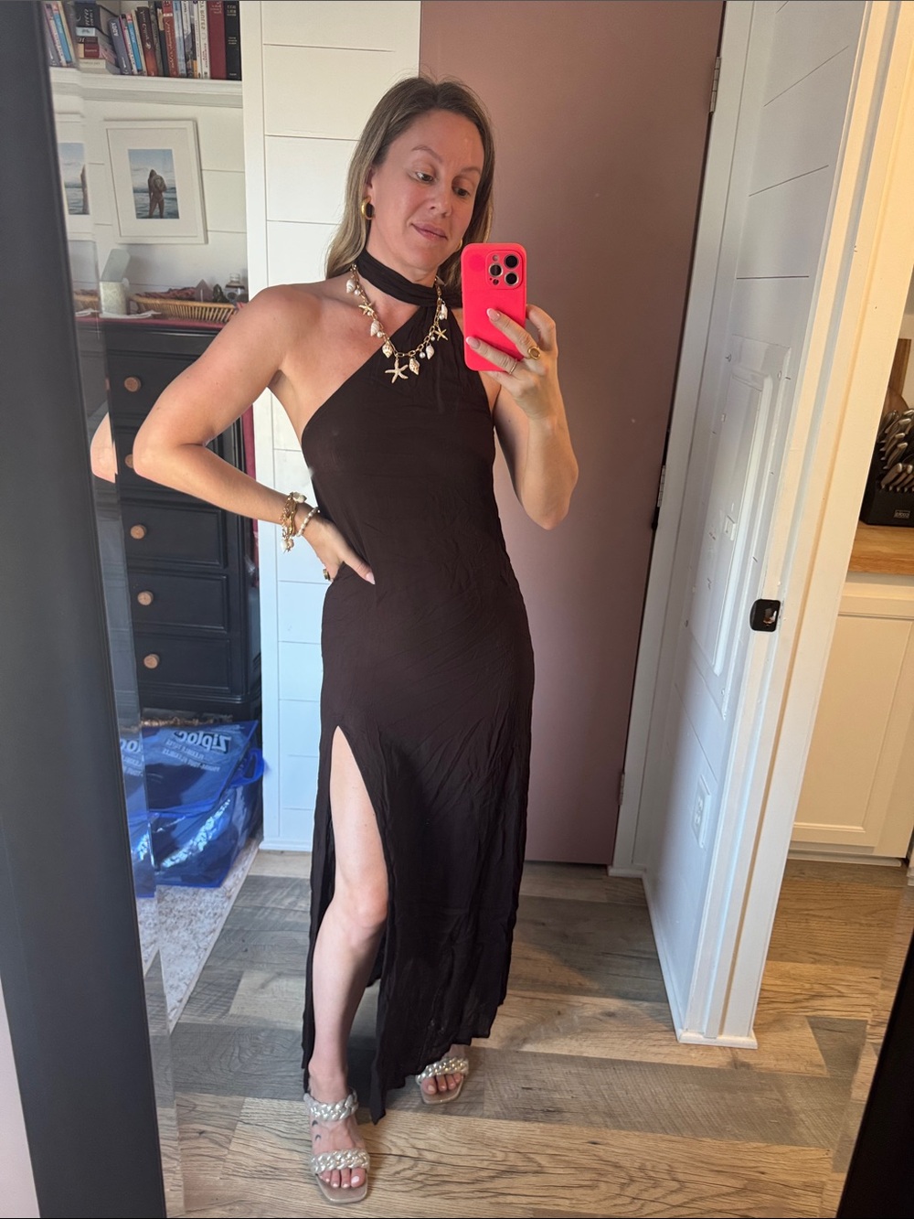 Tan Line Luna Long dress